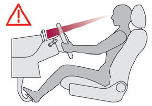 DS 3. Correct driving position