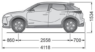 DS 3. Dimensions