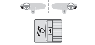 DS 3. Headlamp beam height adjustment